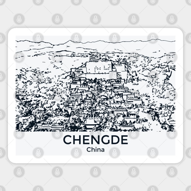 Chengde - China Magnet by Lakeric